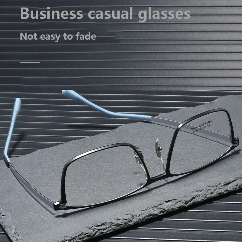 

Wind Red Aluminum Magnesium Alloy Glasses Men Luxury Optical Prescription Glasses Frame Woman Retro Square Fashion Frame Z498
