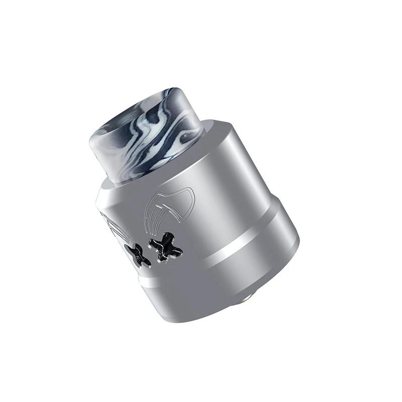 Hellvape Dead Rabbit Max RDA 7ml Dual Coil Terbaru Diameter 28mm 810 Drip Tip 0.2Ω Ni80 Clapton Coil E-cig Atomizer