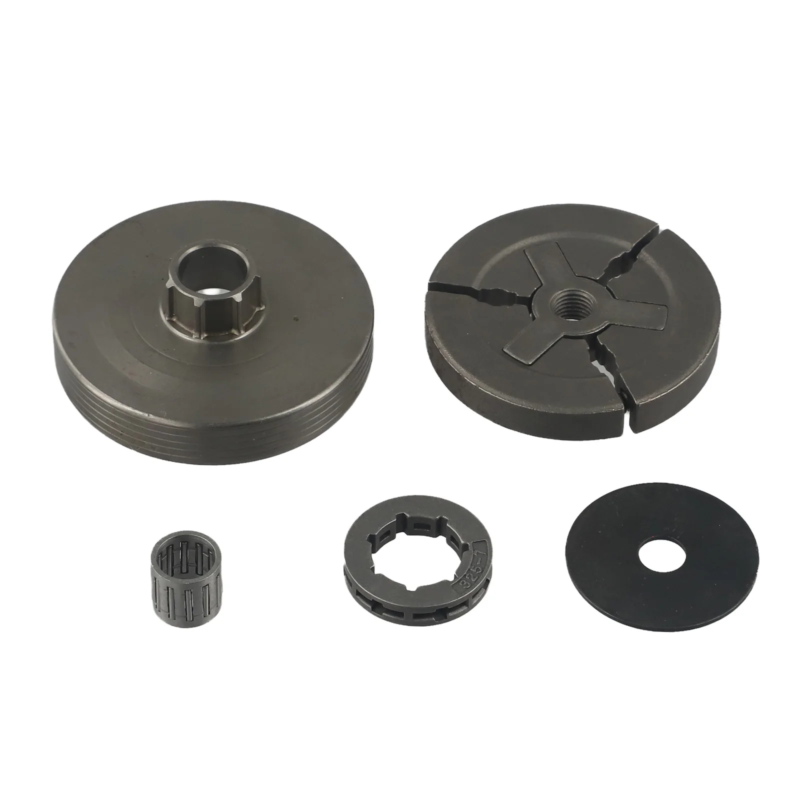 Kit d'embrayage complet pour tronçonneuses chinoises, pour tambour et jeu de jantes 4500 5200 5800, adapté aux modèles 45cc 52cc 58cc