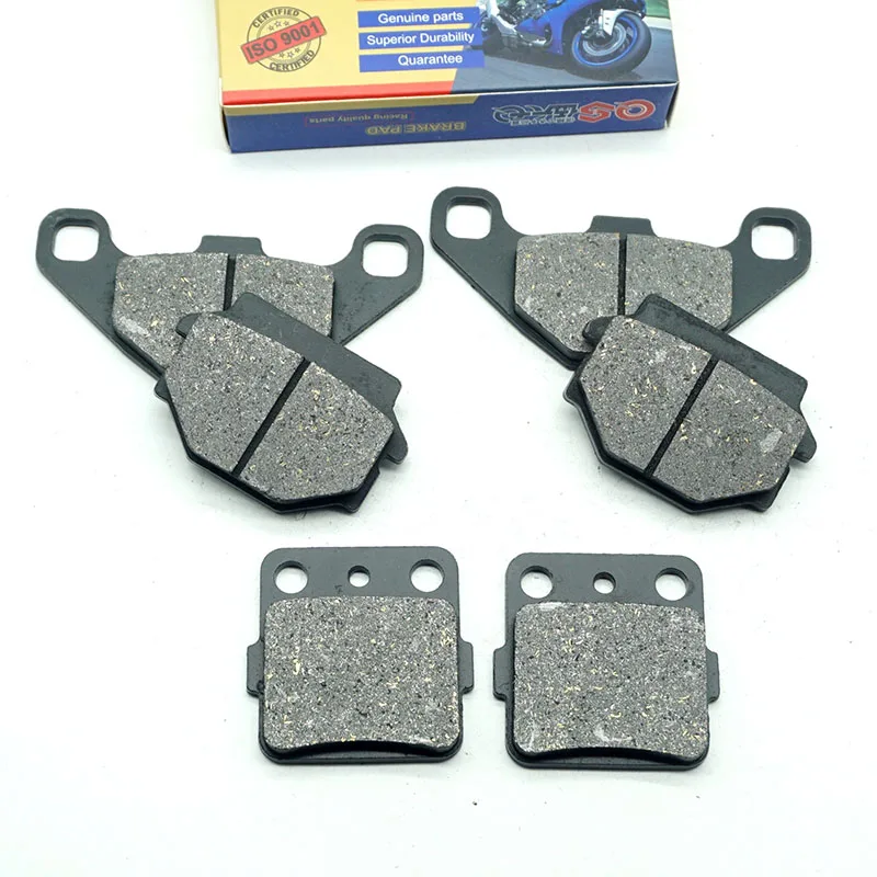 Pastillas de freno delanteras y traseras para motocicleta, para KAWASAKI KXF250 Tecate 4 1987-1988 KSF250 Mojave-250 1987-2004 KXF KSF 250