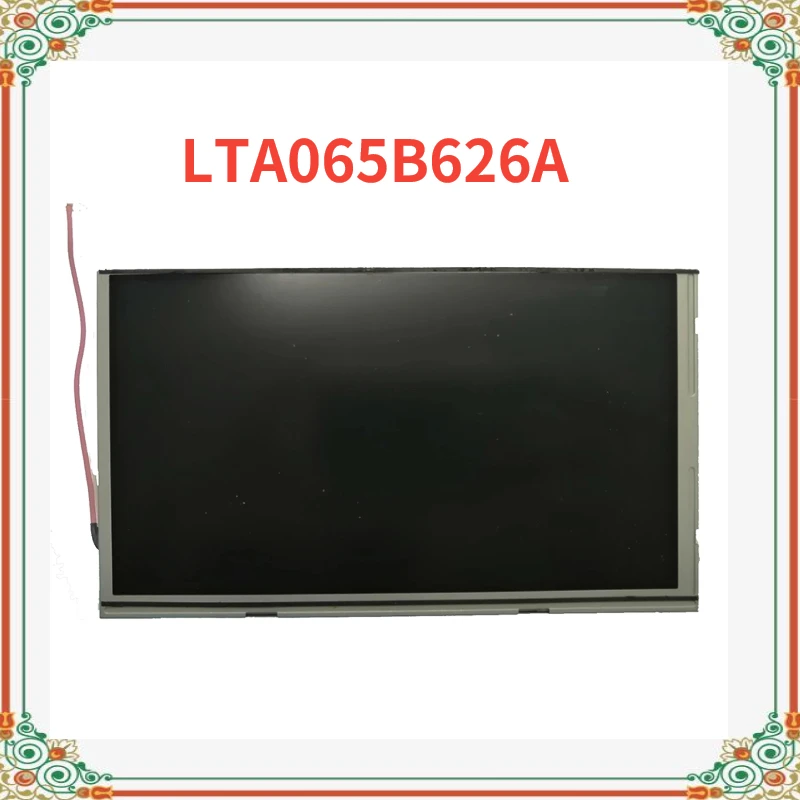الأصلي 6.5 بوصة TFT شاشة الكريستال السائل شاشة LTA065B626A مشغل أسطوانات للسيارة للصوت شاشة LCD عرض لوحة استبدال لوحة