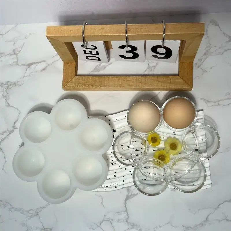 

Functional Silicone Holder Mold DIY Jewelry Storage Moulds Silicone Eggs Holder Molds Suitable for DIY Decor and Storage