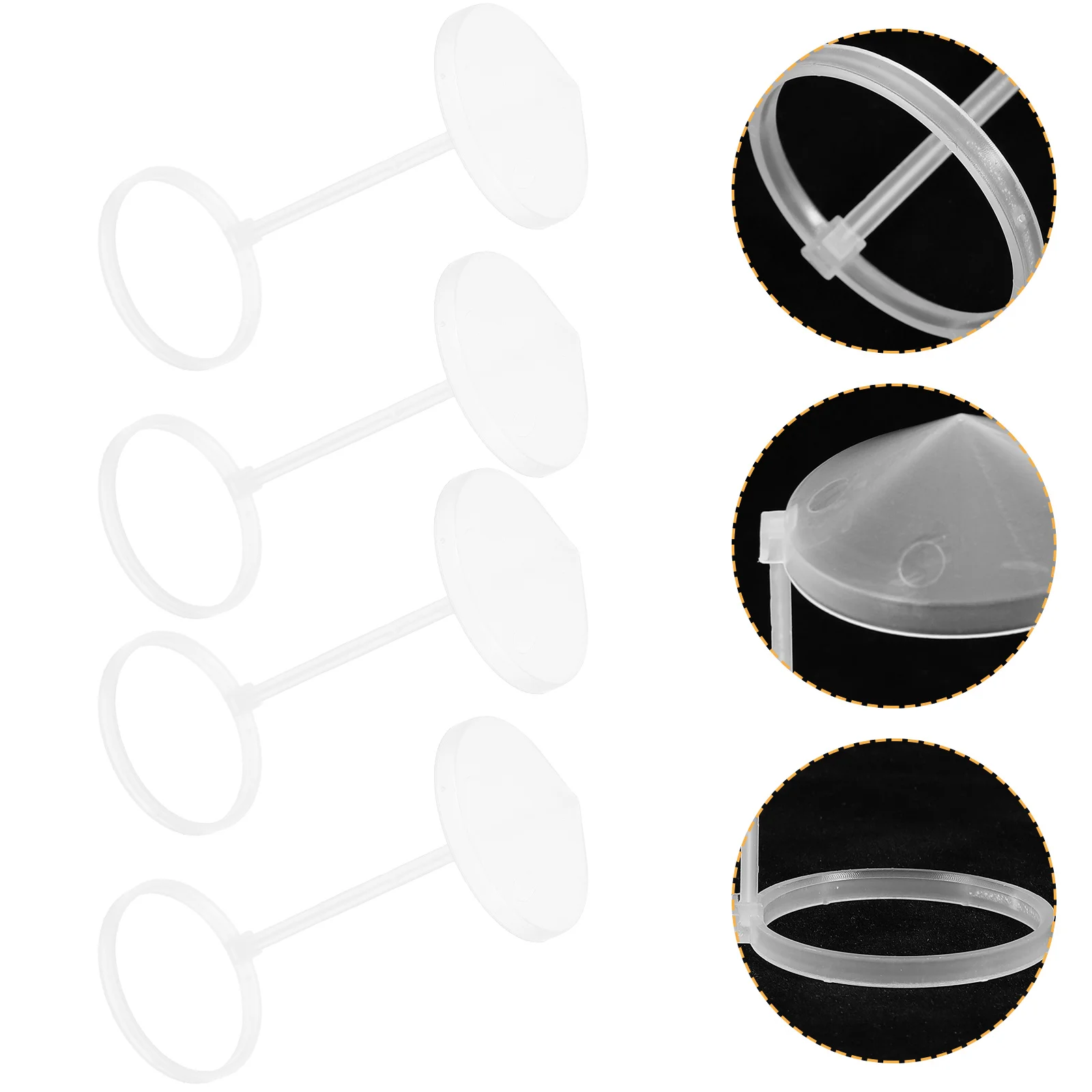 

5Pcs Splash Guard for Humidifier Mist Maker Splash-Proof Bracket Stable Water Prevention Cover for Rockery Fish Tank