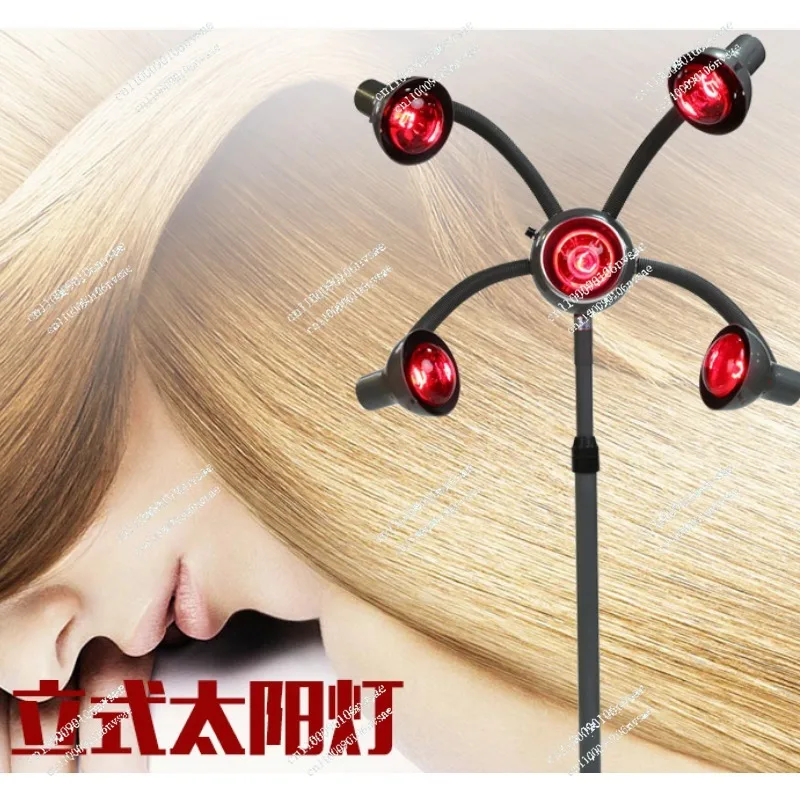 Cold Wave Heating Hair Salon Accelerator Infrared Five-Lamp Dryer Heater
