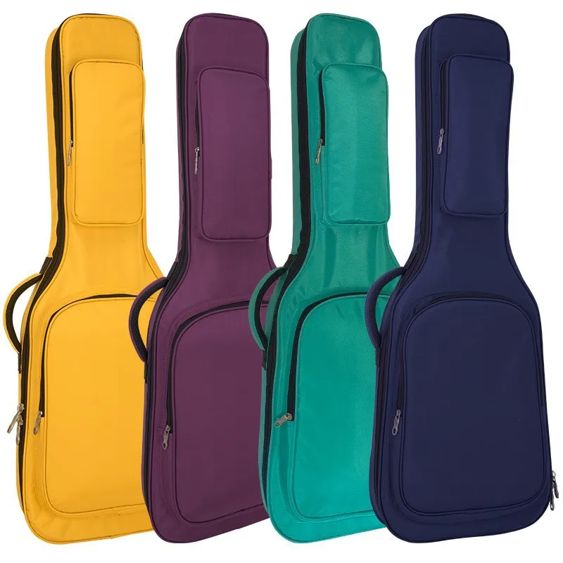 

Hooqu High-end Electric Guitar Bag Pearl Cotton Padded Guitar Backpack with Piano Pillow Protection Shockproof Guitar