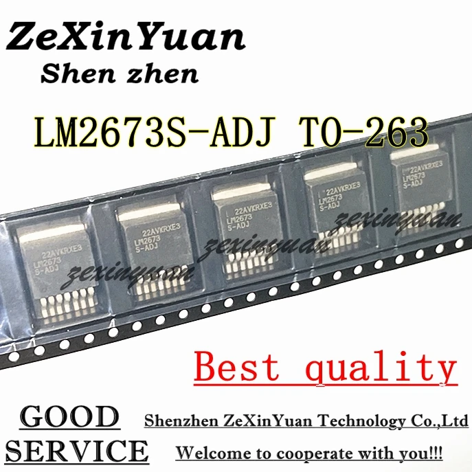 10PCS/LOT LM2673S-ADJ LM2673S LM2673 TO-263 Best quality
