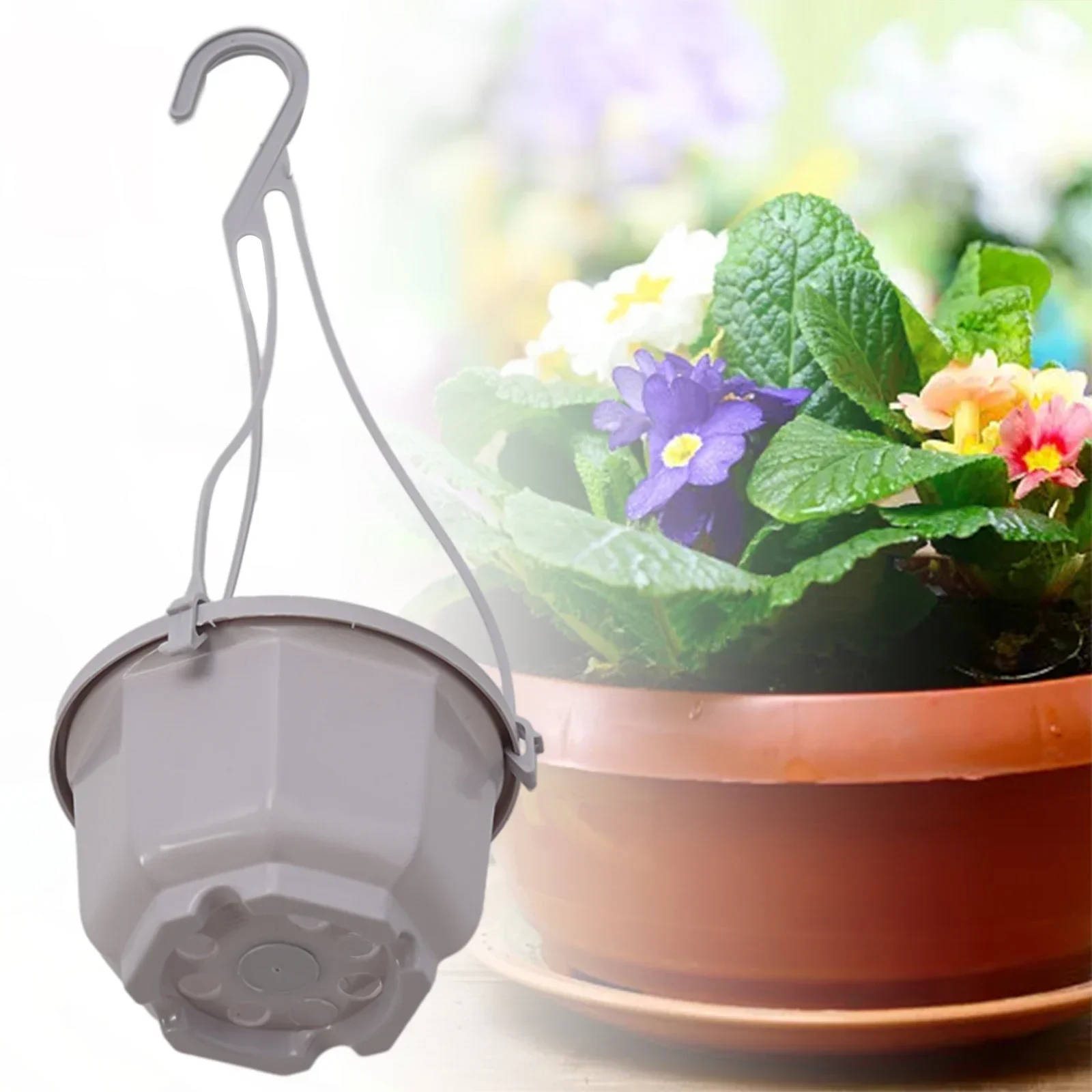 Elegante natura semplice e robusta attrezzo da giardino forniture da esterno vaso da fiori per la casa cestino da giardino ampiamente utilizzato 15 cm * 13 cm * 9 cm