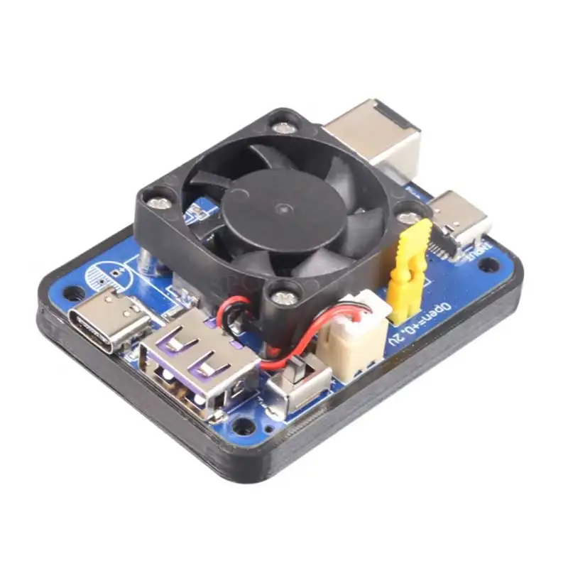 Raspberry Pi 5 Power PD Trigger Activation Module Jetson 5V5A 27W PD DC USB Dual Input Wide Voltage Dual Output for PI5