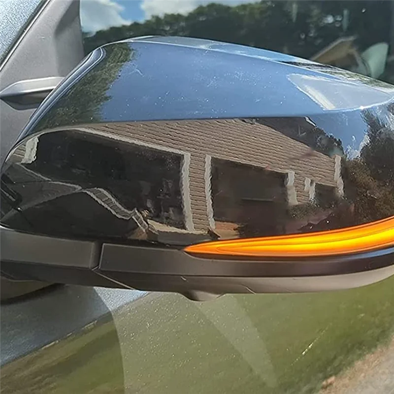 LED Side Mirrors, Sequential Dynamic Turn Signal Lights Indicator for Toyota Tacoma RAV4 XA50 Highlander XU70, Set Of 2
