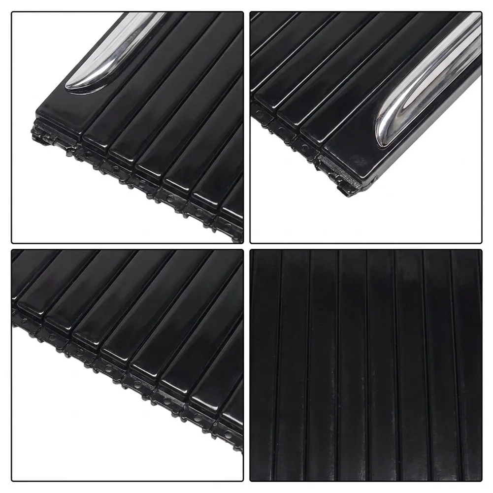 Replacement Cup Holder Blind Console Black Cup Holder Blind Precise Dimension Match Single Piece Unit Direct Replacement Part