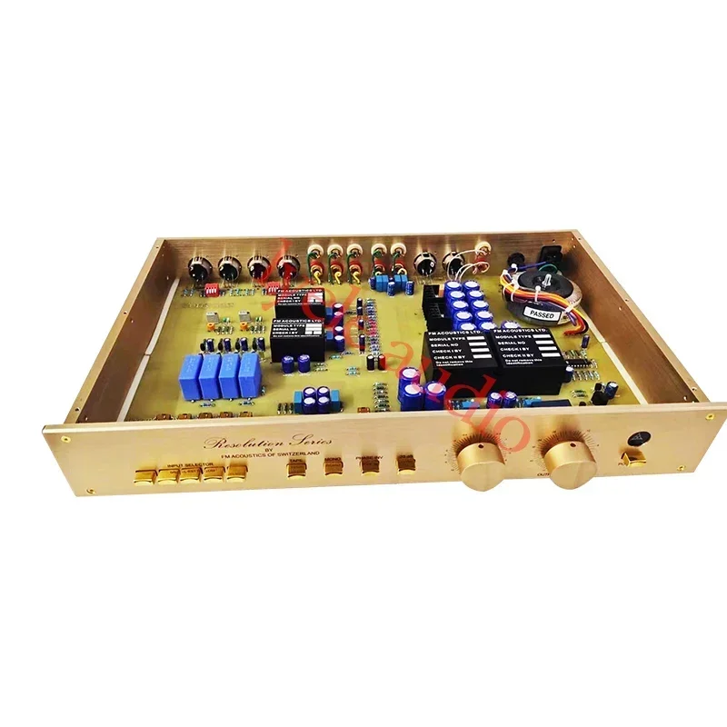SUQIYA-อ้างอิง Swiss FM255 Preamplifier HiFi Home High-end เครื่องขยายเสียง Balanced Preamplifier