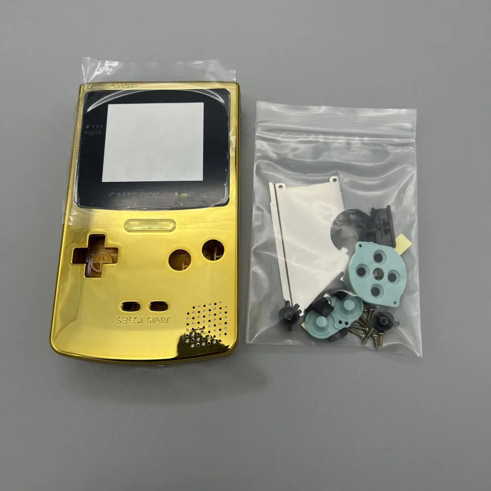 50set High Quality Replacement Shell For Gameboy Color GBC Game Console Replace Case Controller Replacement Housing