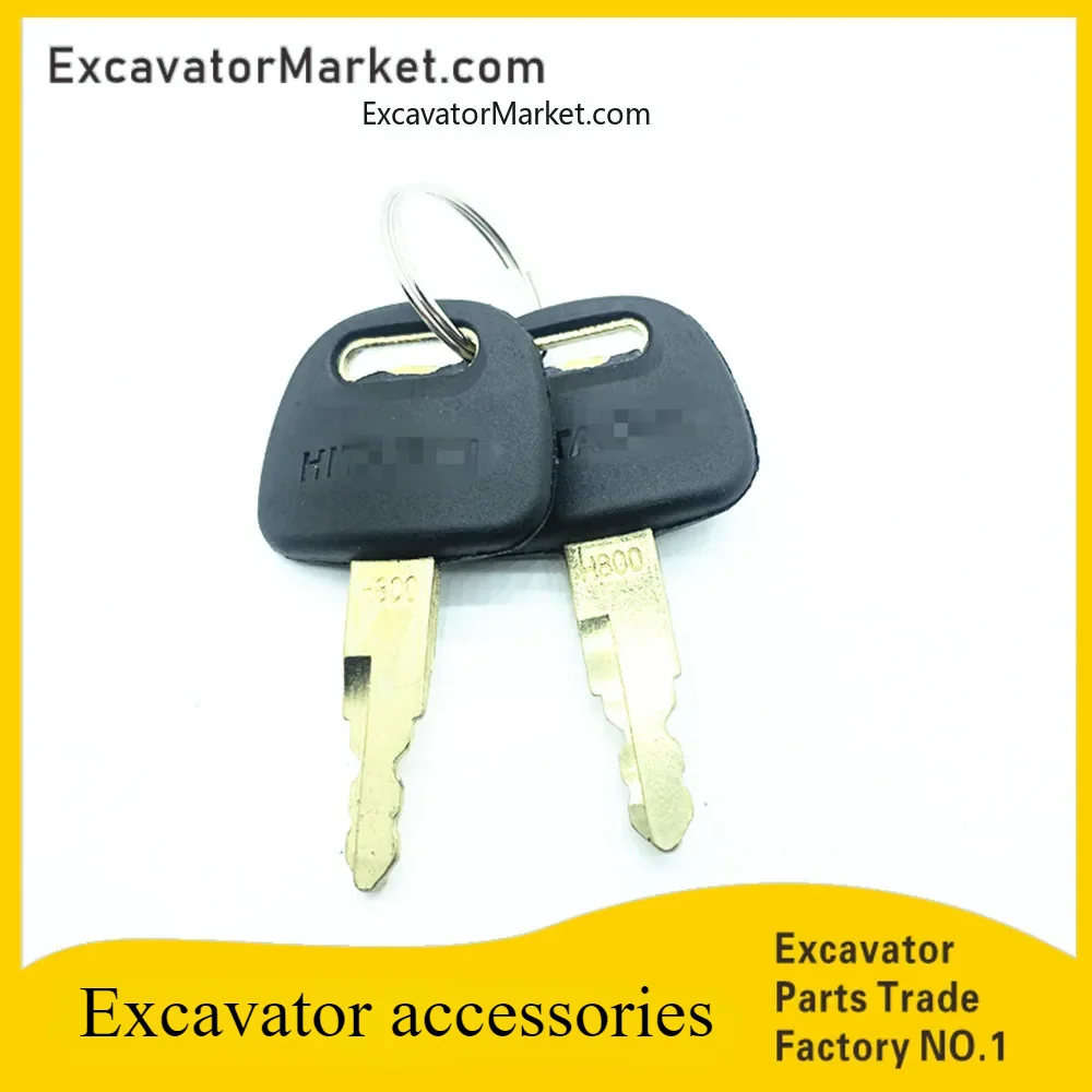 10pc Ignition Key for  Hitachi ZX Excavator, Original Key, Switch Accessories, ZX60, 70, 120, 200, 210, 450