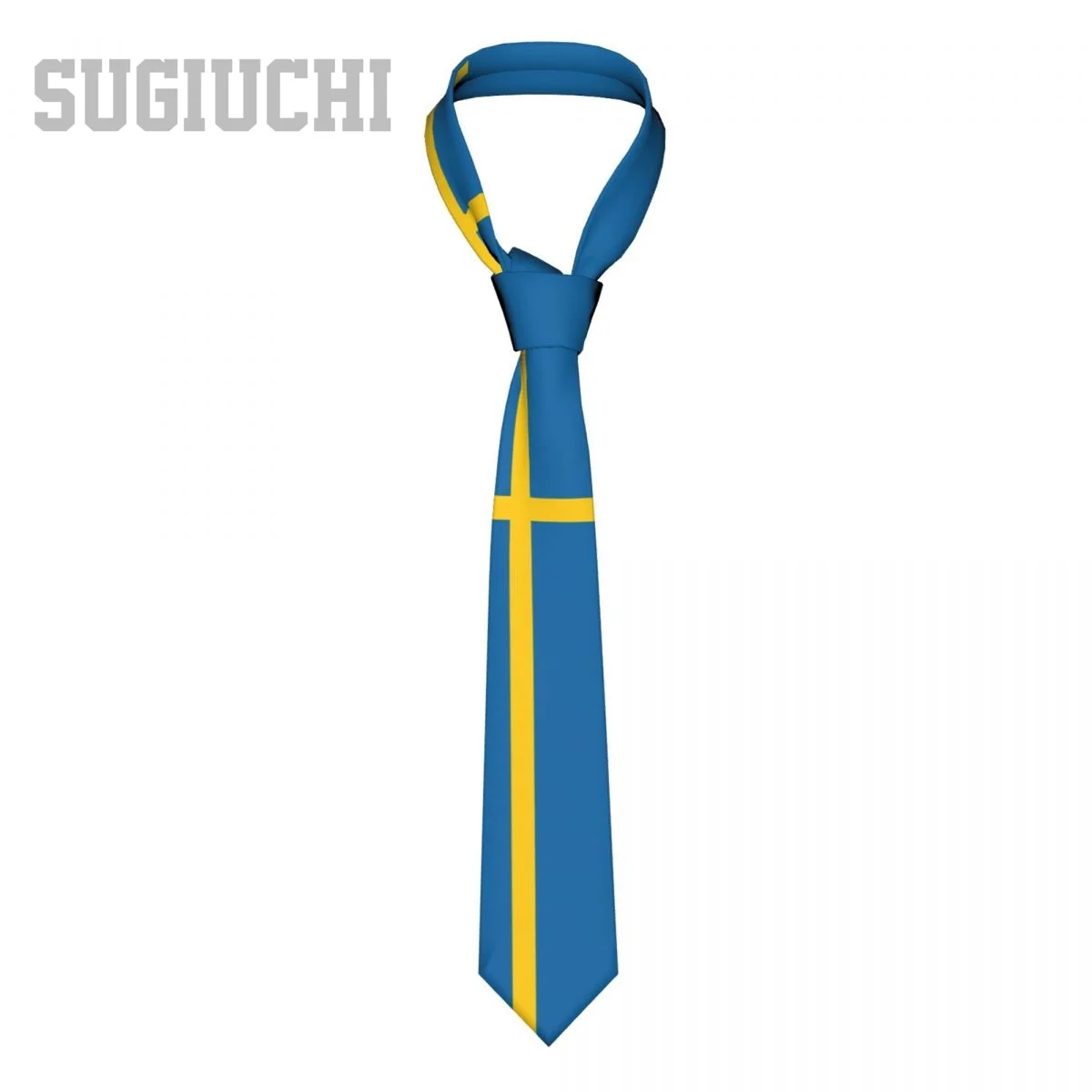 

Галстук с эмблемой флага Швеции для мужчин и женщин, повседневный клетчатый галстук, тонкий галстук для костюма, для свадьбы, вечеринки, бизнеса, граватас