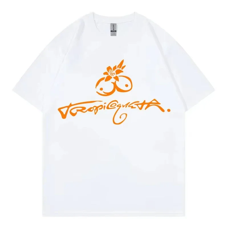 Karol G Tropicoqueta 2025 New Album Logo Graphic T Shirts Harajuku Pop Music Short Sleeve T-shirt Men Women Y2k Fashion T-shirts