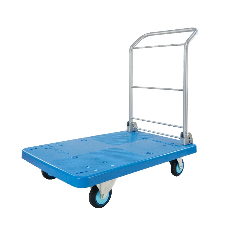 عربة سحب شاحنة عربة فائقة الثابتة شاحنة مسطحة قابلة للطي شاحنة دفع مقطورة متينة معززة سميكة #1