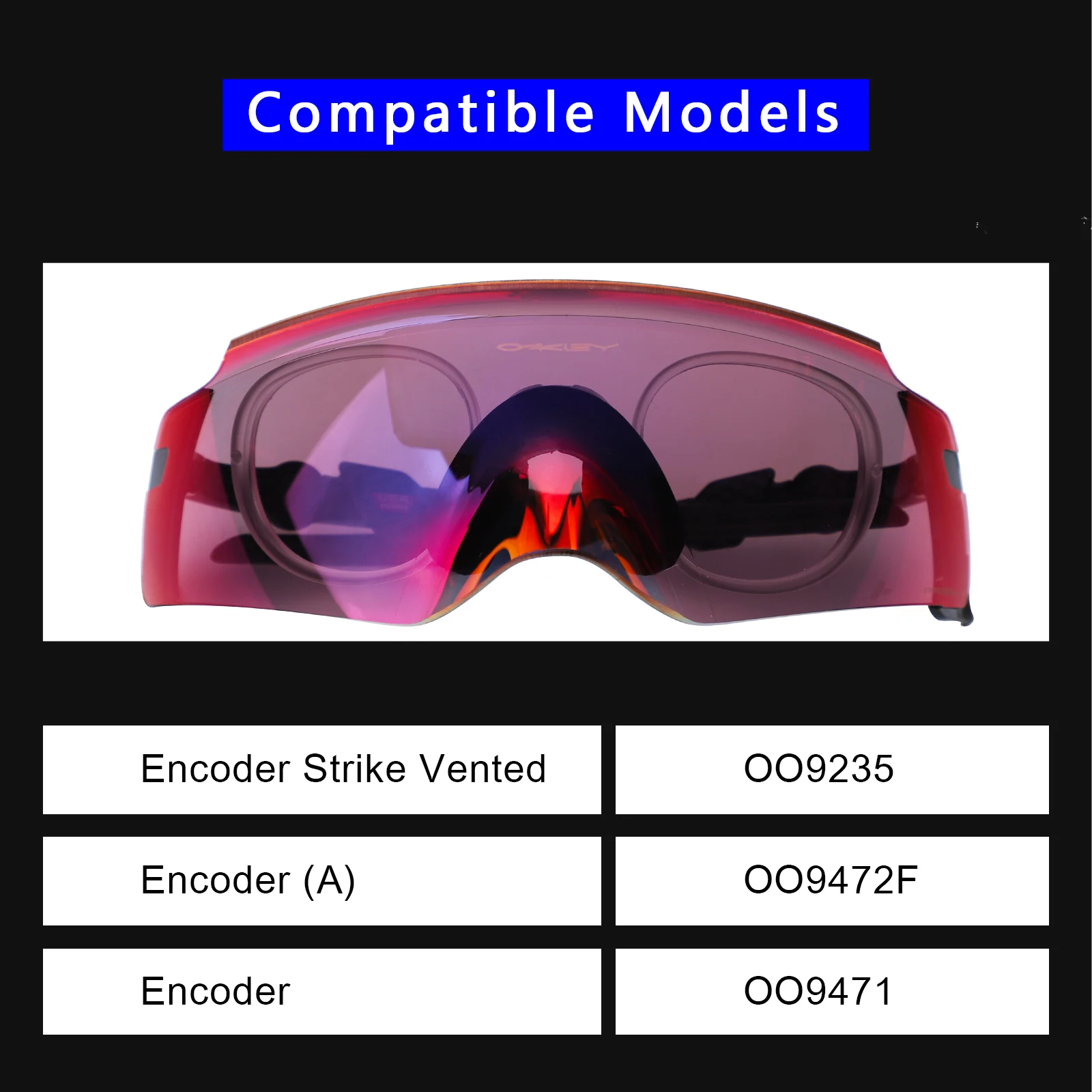 Nexpolarised Insert Clip-On Prescription Clip & Custom Prescription Lenses for Oakley Kato Sunglasses