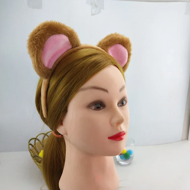 ผู้ใหญ่เด็กตุ๊กตาเด็กสัตว์หูลิงแถบคาดศีรษะ Tie Bow สําหรับที่ดีที่สุดของขวัญวันเกิด PARTY COSPLAY เครื่องแต่งกายฮาโลวีนคริสต์มาส