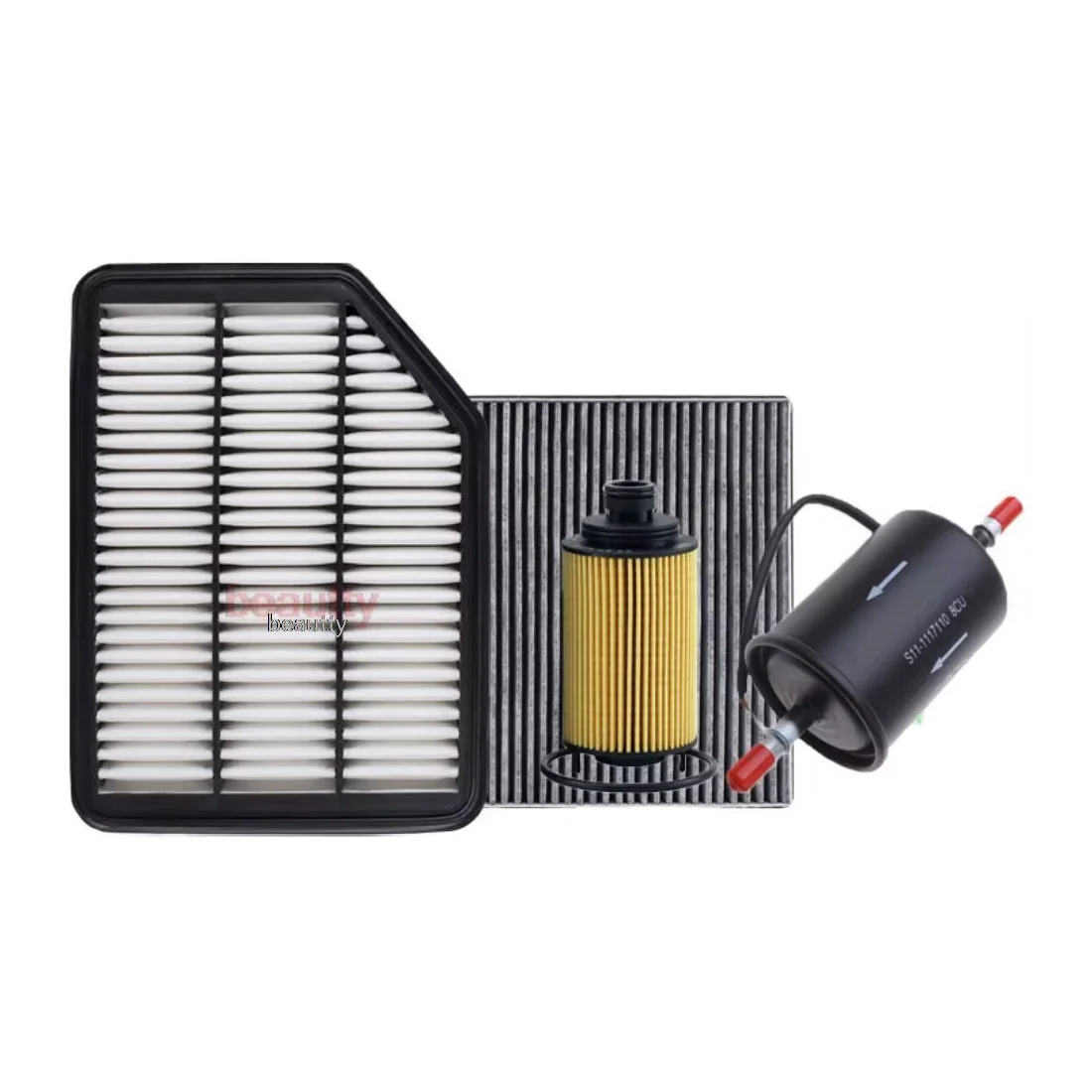 

Air filter + air conditioning filter + oil filter + Gasolinel filter for Chery Tiggo 3 1.6L
