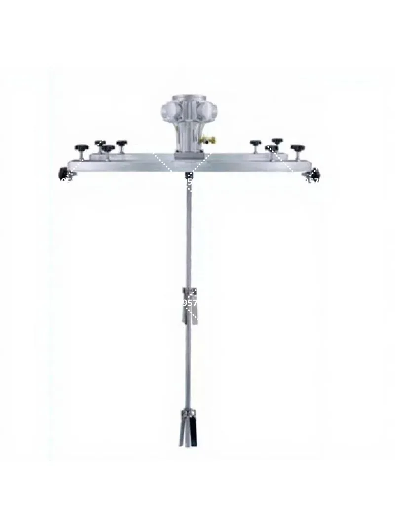 Pneumatic 1 Ton Air Agitator IBC Tank Mixer 1000L Commercial Barrel Drum Stirrer with Support Hanger