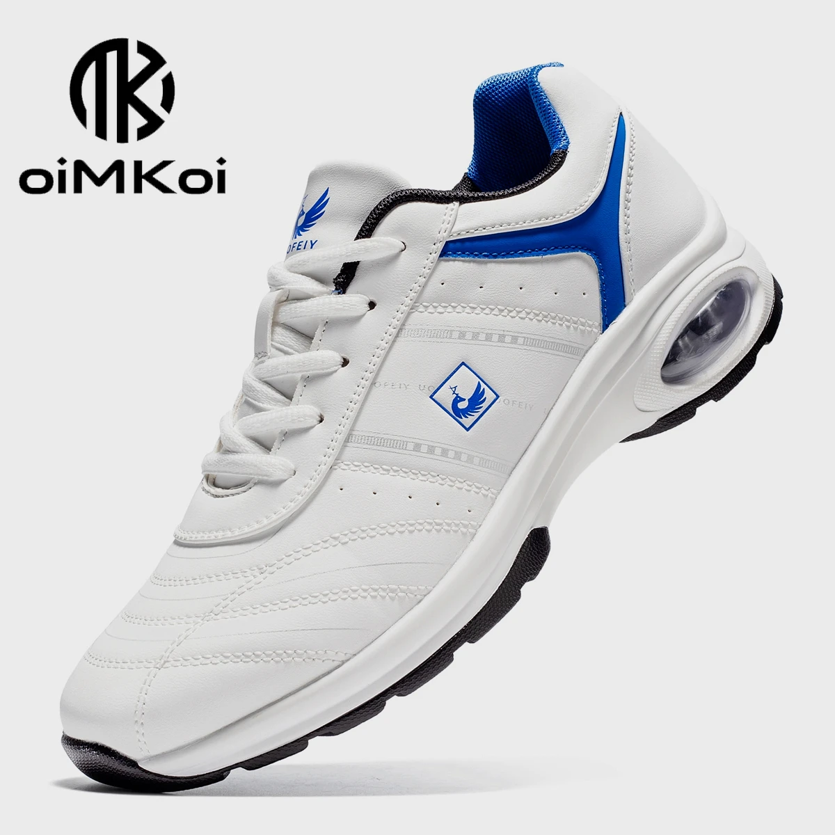 OIMKOI męskie buty do biegania miejskie trampki na świeżym powietrzu oddychające Zapatillas Hombre Gig Size