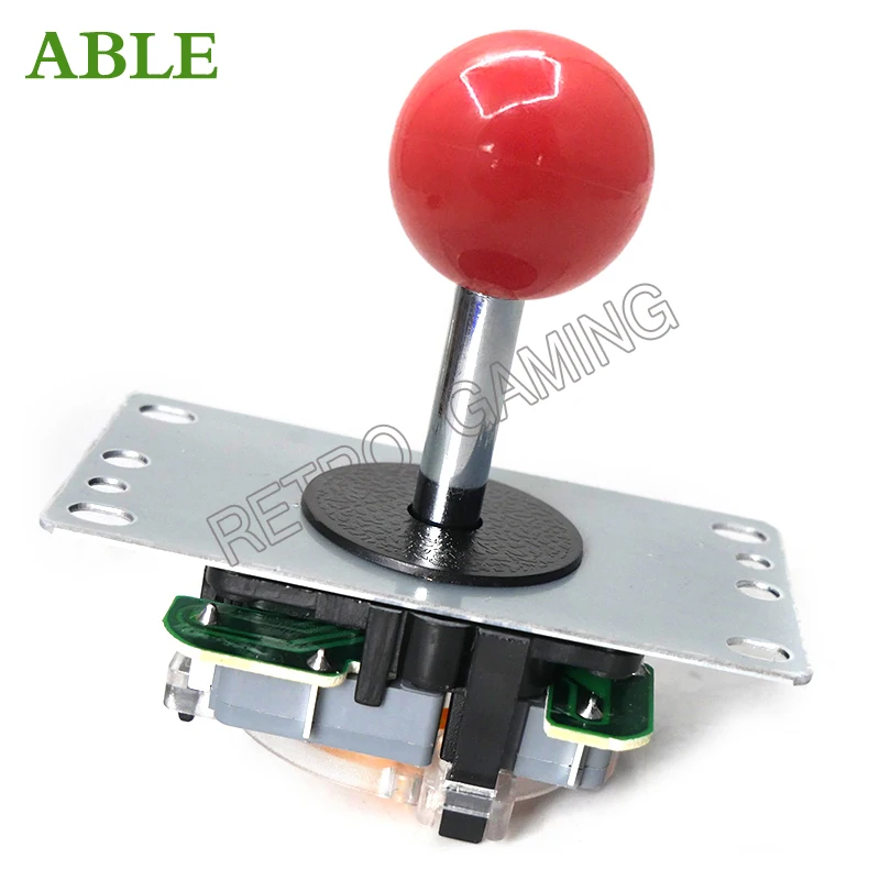 

Straight-in 5pin Interface Sensitive Lightweight Joystick DIY High Response Non-delayed Arcade Game Fighting Stick Controller