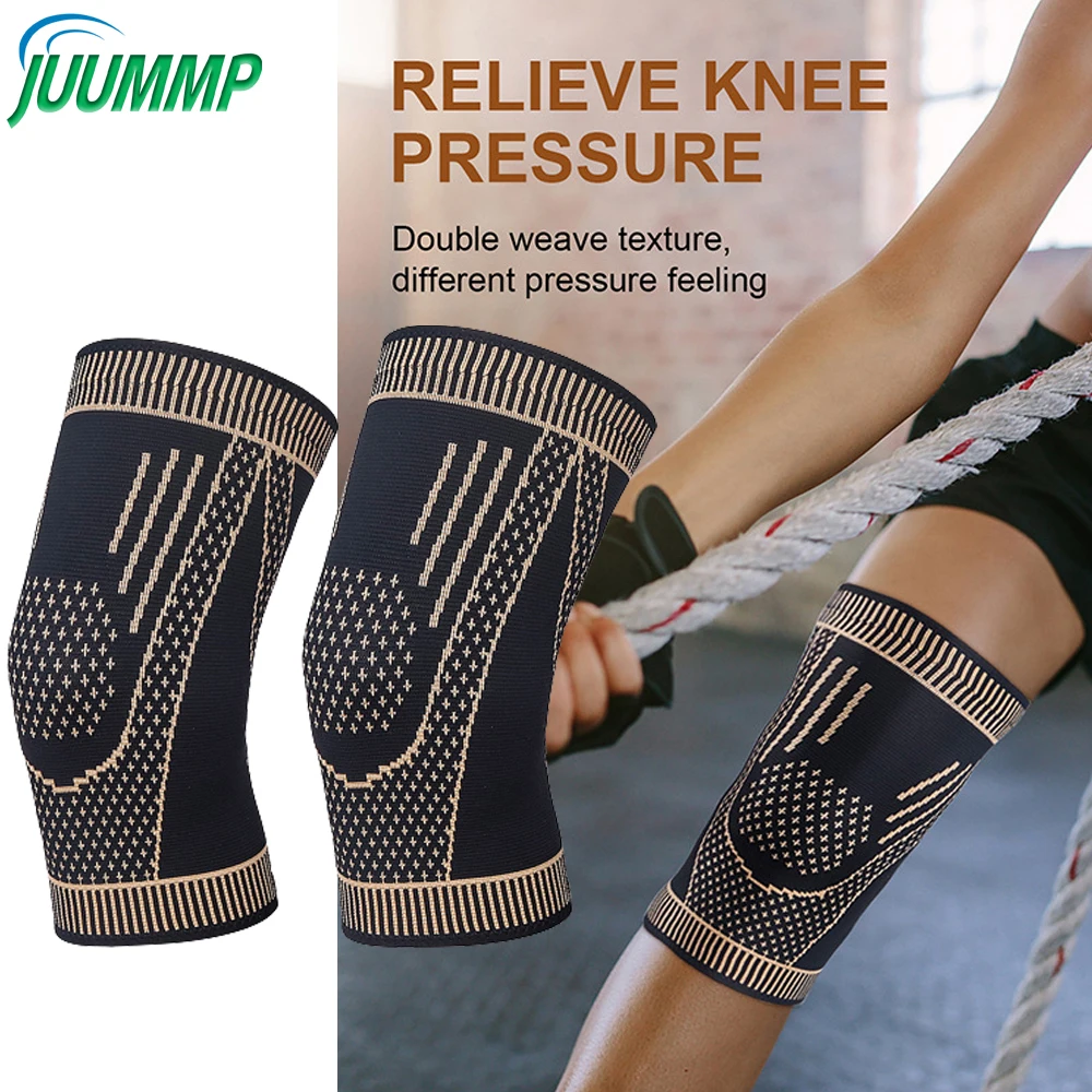 

Copper Knee braces Knee Compression Sleeves For Men & Women，Knee Pads For Running,Meniscus Tear,ACL,Arthritis,Joint Pain Relief