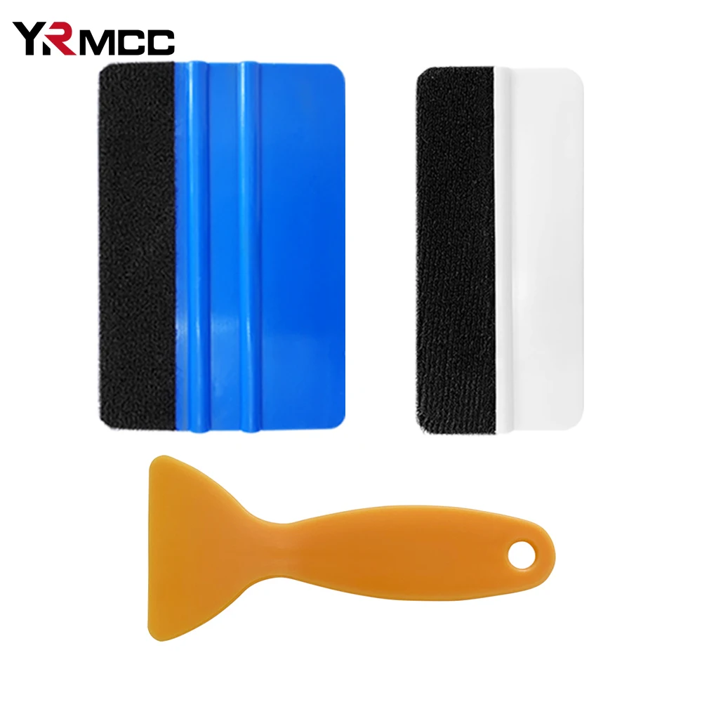 Car Film Wrap Tools Kit Vinyl Squeegee Sets Cutter for Car Sticker Window Tints Home Office Glass Cleaning Scraper Accessories