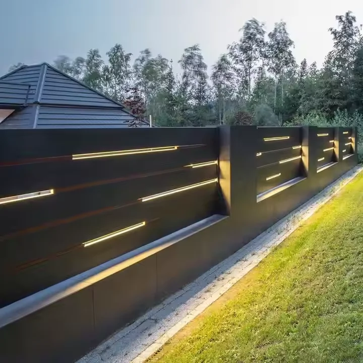 

Высококачественные алюминиевые ворота-решетки для садового забора, для входной территории