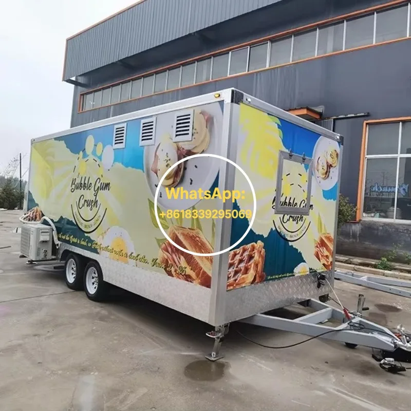 

Полностью оборудованный коммерческий грузовик для еды, мобильный прицеп для общественного питания, холодильник, гриль, раковина для мероприятий на открытом воздухе, уличный торговник, лучшая покупка