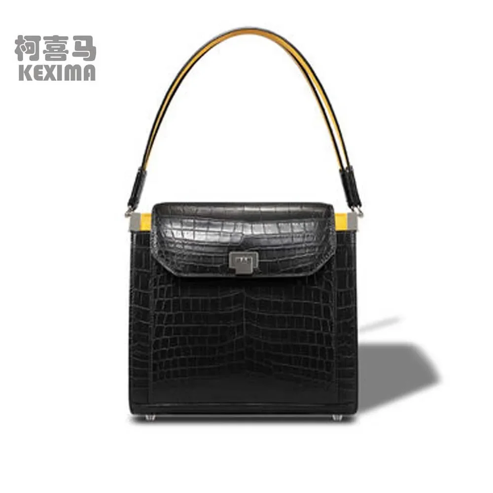 cestbeau  fashion  women doctor bag  handbag  crocodile  Girl's bag  crocodile