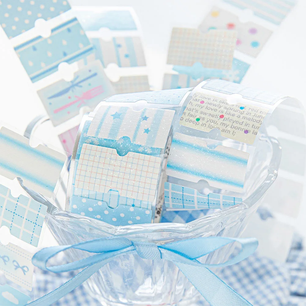 Cute Label Theme Tape Cream Label Paste Series Korean Handmade Account DIY Decorative Paste Tape