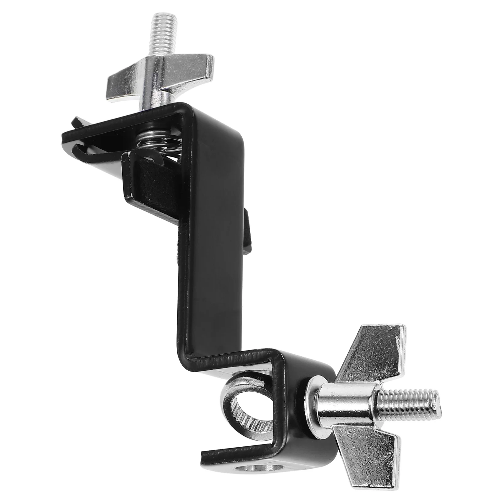 

Cowbell Clamp Mount Bracket Adjustable Drum Kit Cowbell Holder Extension Clip Durable Music Accessory Drum Clip