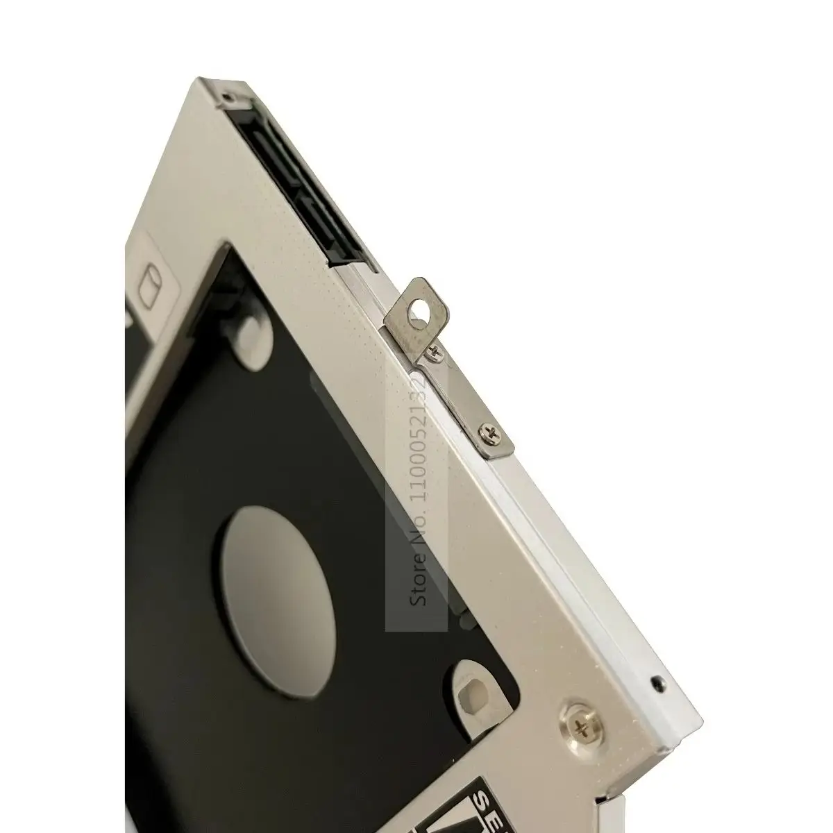with Front Panel Bezel 9.5mm 2nd 2.5 SSD HDD Hard Drive Optical bay Caddy Frame Bracket for Lenovo IdeaPad 320 330 520 Series