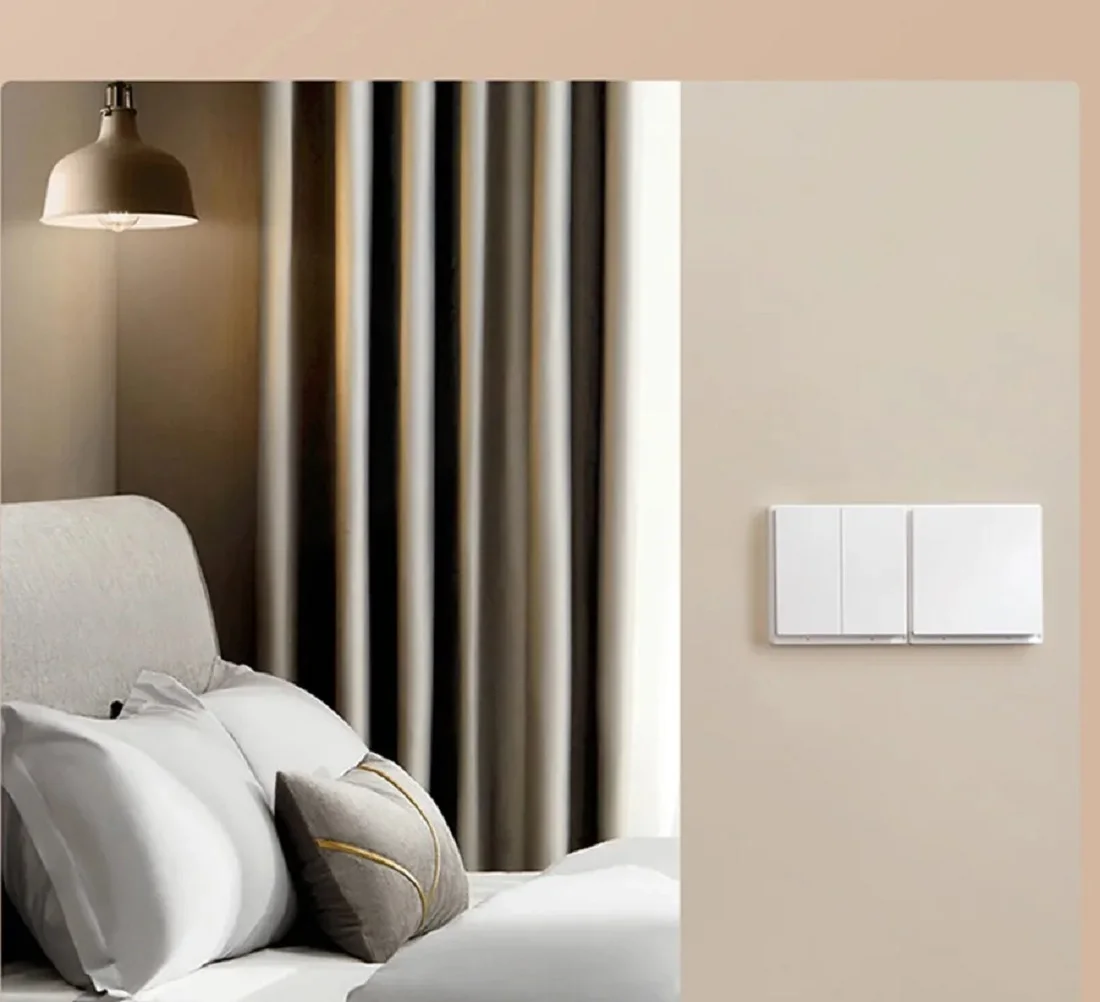 Aqara E1 Switch ZigBee 3.0 Smart Wall Switch Light Switch Fire Wire With Neutral No Neutral for Mi Home Homek APP