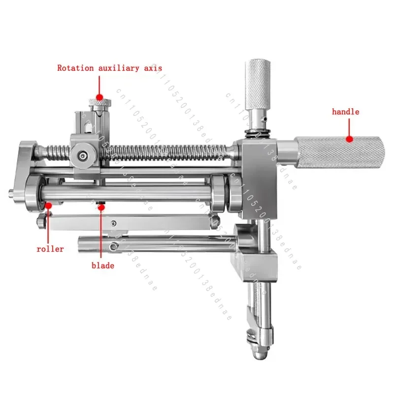 PE Pipe Mechanical Rotating Scraper Gas Pipe Deoxidation Layer Scraper Peeling Peeling Knife Peeling Machine Scraper 63-400