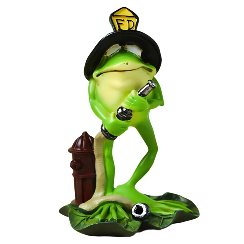 Frog Stuff Figurines,Frog Basketball Player Gift, This Unique Frog Statue Adds A Modern Touch To Your Home,Living Room-A22G