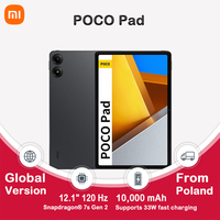 POCO Pad Tablet Global Version 12.1 ''120Hz 2.5K LCD Display 10000mAh Battery 33W Rechargeable Snapdragon 7s Gen 2 Octa Core