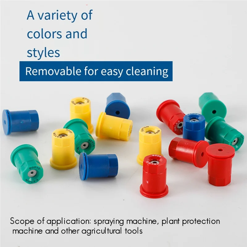 Pulvérisateur agricole rond haute pression, buse d'atomisation coupe-vent, tête d'arrosage, pulvérisation à 80 degrés, ABXF-30PCS