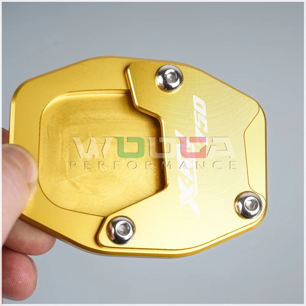 Almohadilla de soporte lateral para motocicleta X-ADV 750, para Honda Forza NSS 750 2021 + placa, soporte ampliador, extensión NC750X