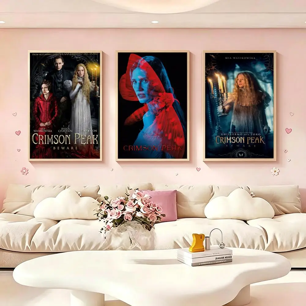 Movie Crimson Peak Poster Poster HD Printing Dreamy Style Wall Art Home Decor For Living Room Bedroom Gift Giving
