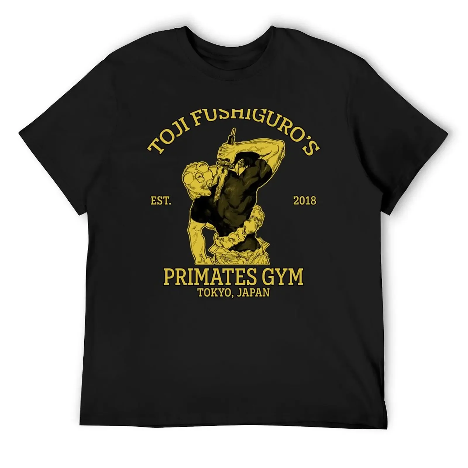 Toji's Primates Gym T-Shirt anime stuff blanks korean fashion tops vintage t shirt men