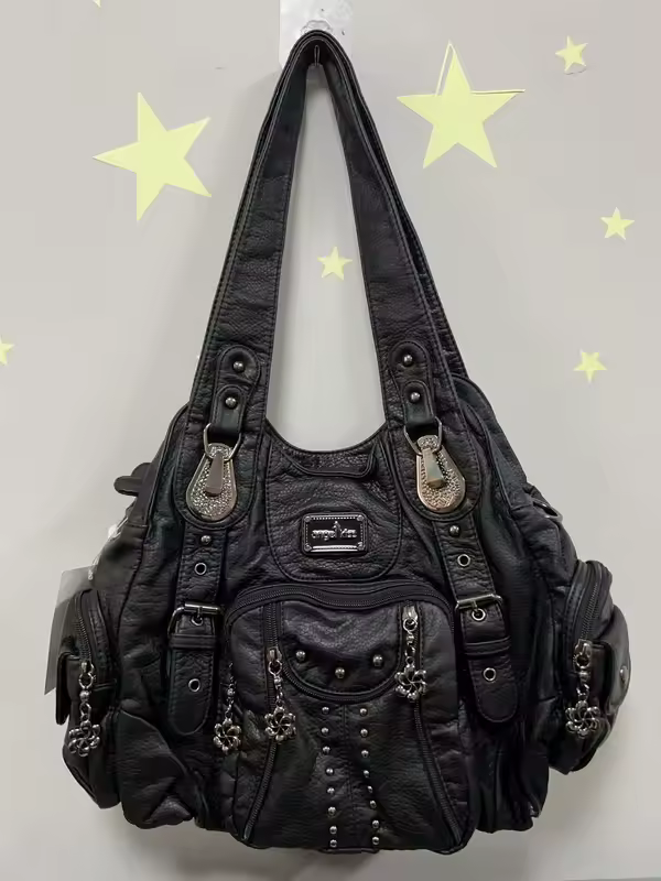 Angel kiss Bag Women Fashion Handbags Women Shoulder Bags PU Leather Handbag Female Satchel Shoulder Purse Bag bolsa feminina - Image 17
