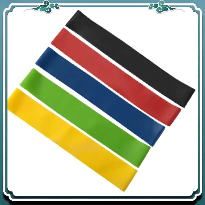 

A65G-1Set 5 Different Resistance Levels Elastic Band Resistance Bands TPE For Men And Women For Booty Legs Training Yoga