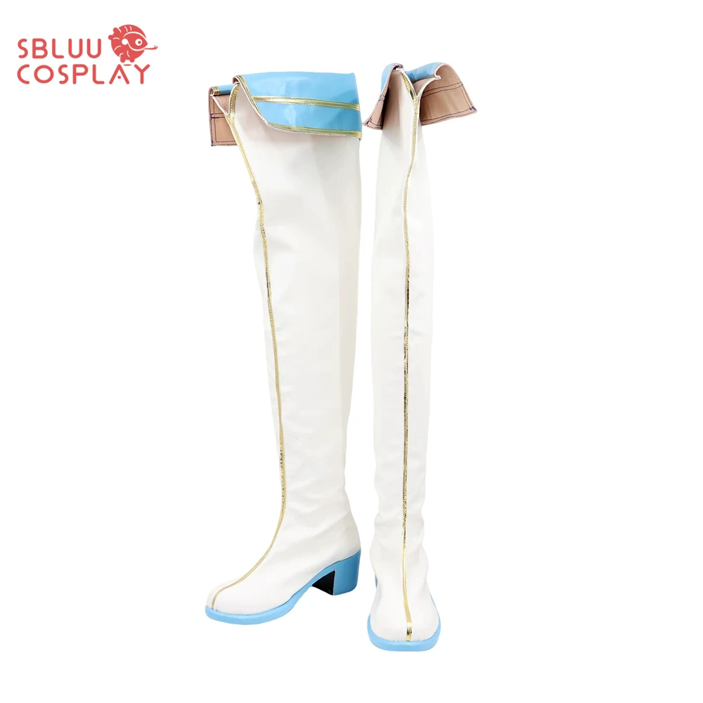 SBluuCosplay Smart Falcon Cosplay Shoes Custom Made PU Boots Halloween Carnival Party Accessory