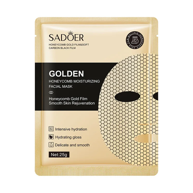 Golden Facial Mask Camellia Smooth Skin Rejuvenation Hydrating Moisturizing 25g