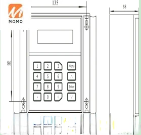 ultrasone aardgasstroommeter