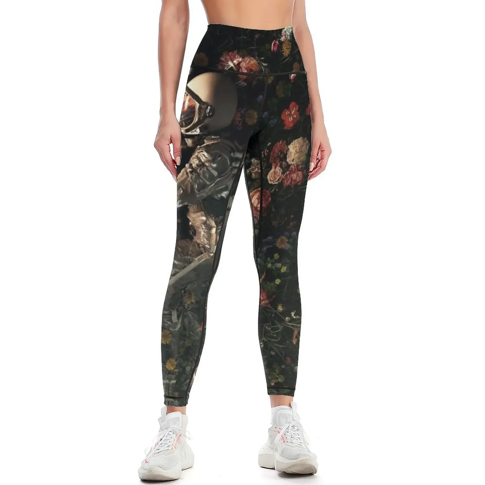 

Garden Delights II Leggings Tight fitting woman workout clothes for Women's high waist Women's trousers Womens Leggings