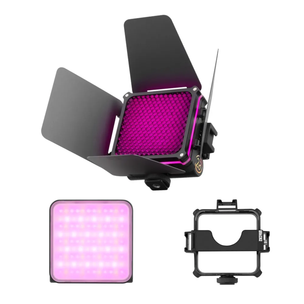 

Zhiyun M20 M20C 20W RGB LED Video Light 2500K~10000K Portable Photography Light 4500mAh Panel Lamp Photography