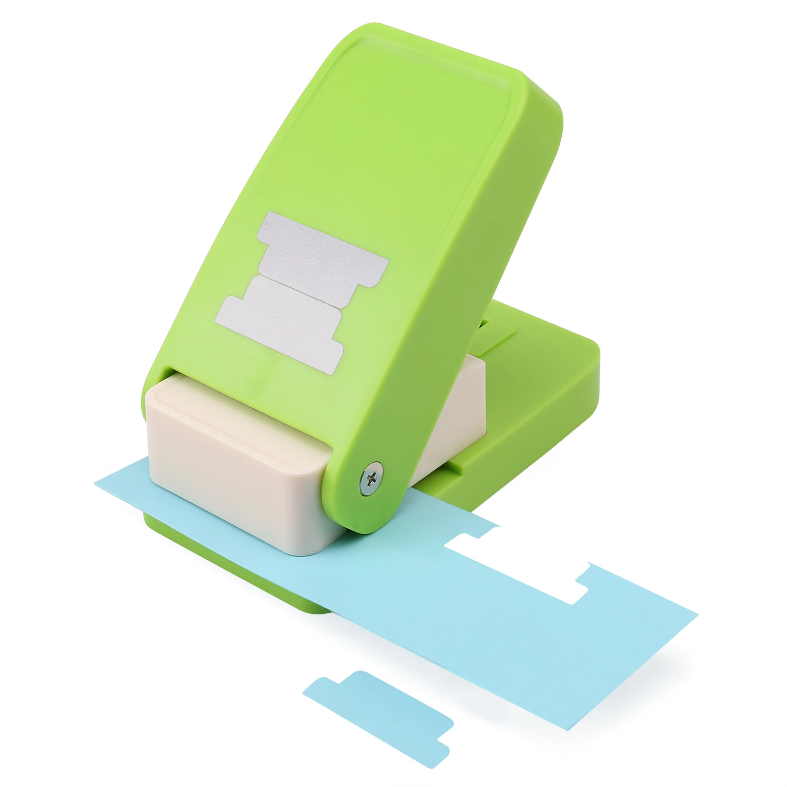 Tab Paper Punch - File Tab Puncher for Calendars, Planners, or Albums - Ideal for Scrapbook Tabs, Journals, Bible Tabs